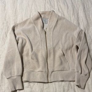 varley roseanne zip through sweat
